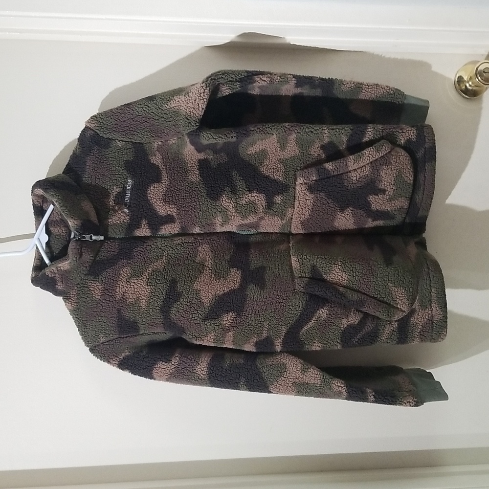 Columbia Full Zip Camouflage Jacket